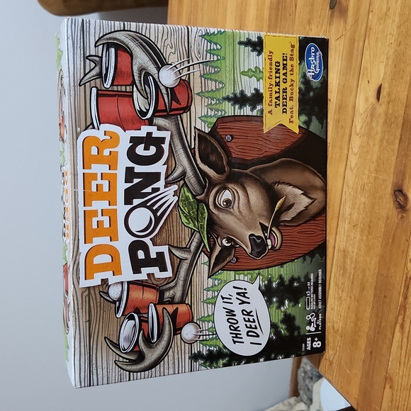 Hasbro Toys Hasbro Deer Pong Talking Deer Family Game Ages 8 And Up